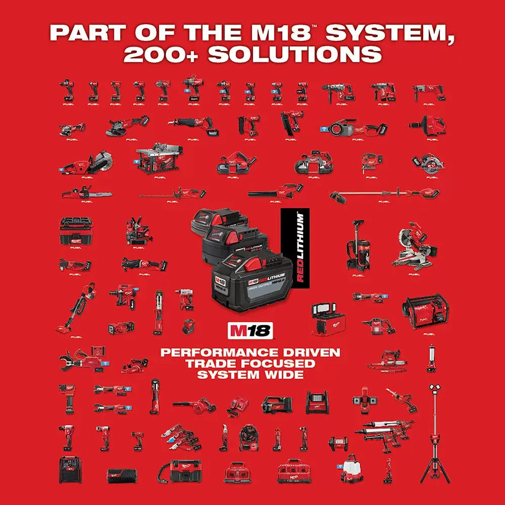 Milwaukee 2739-20 M18 FUEL 18V 12 Dual Bevel Slide Compound Miter Saw-Bare Tool