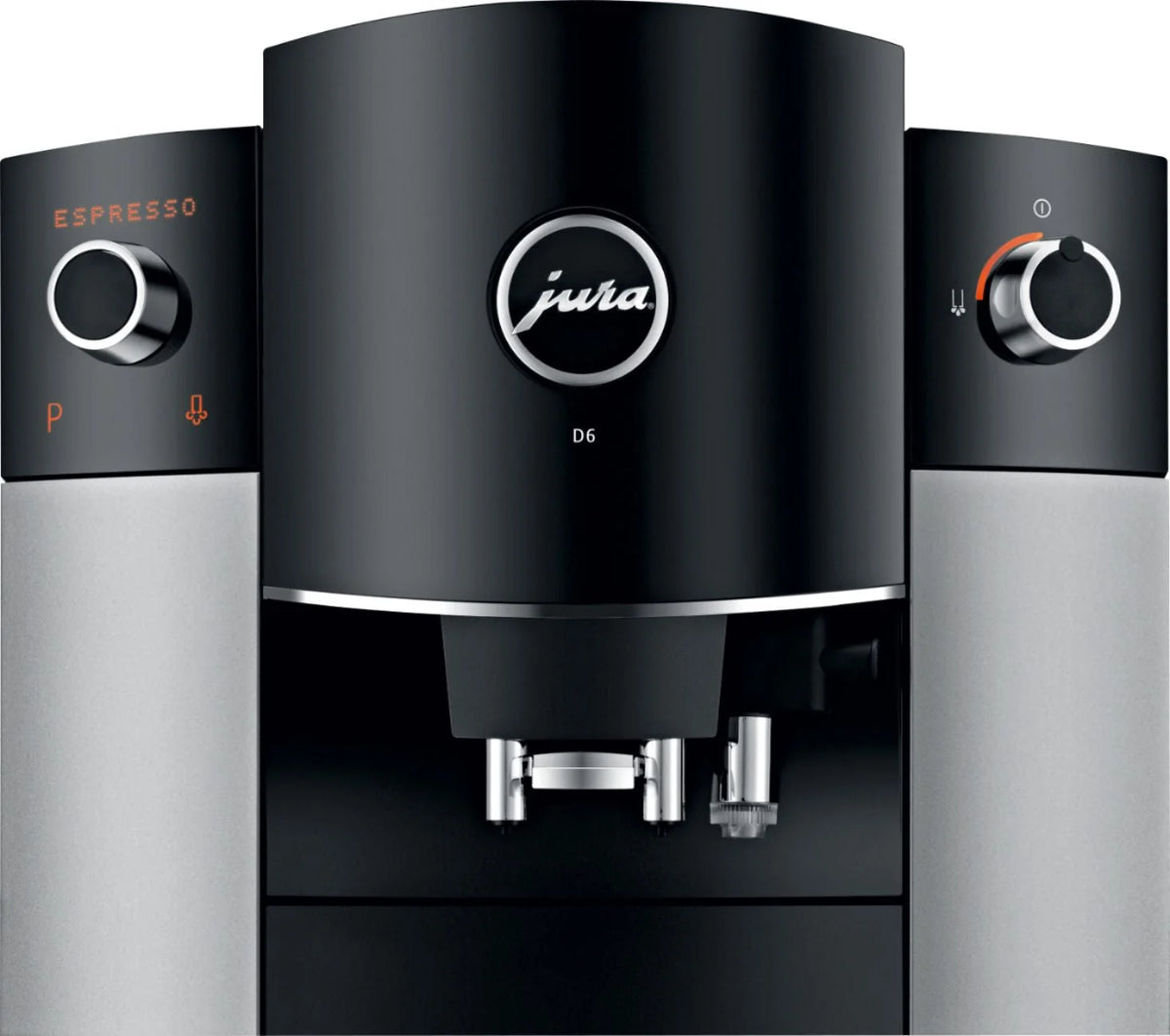 Jura - D6 Automatic Coffeemaker and Espresso Machine - Platinum
