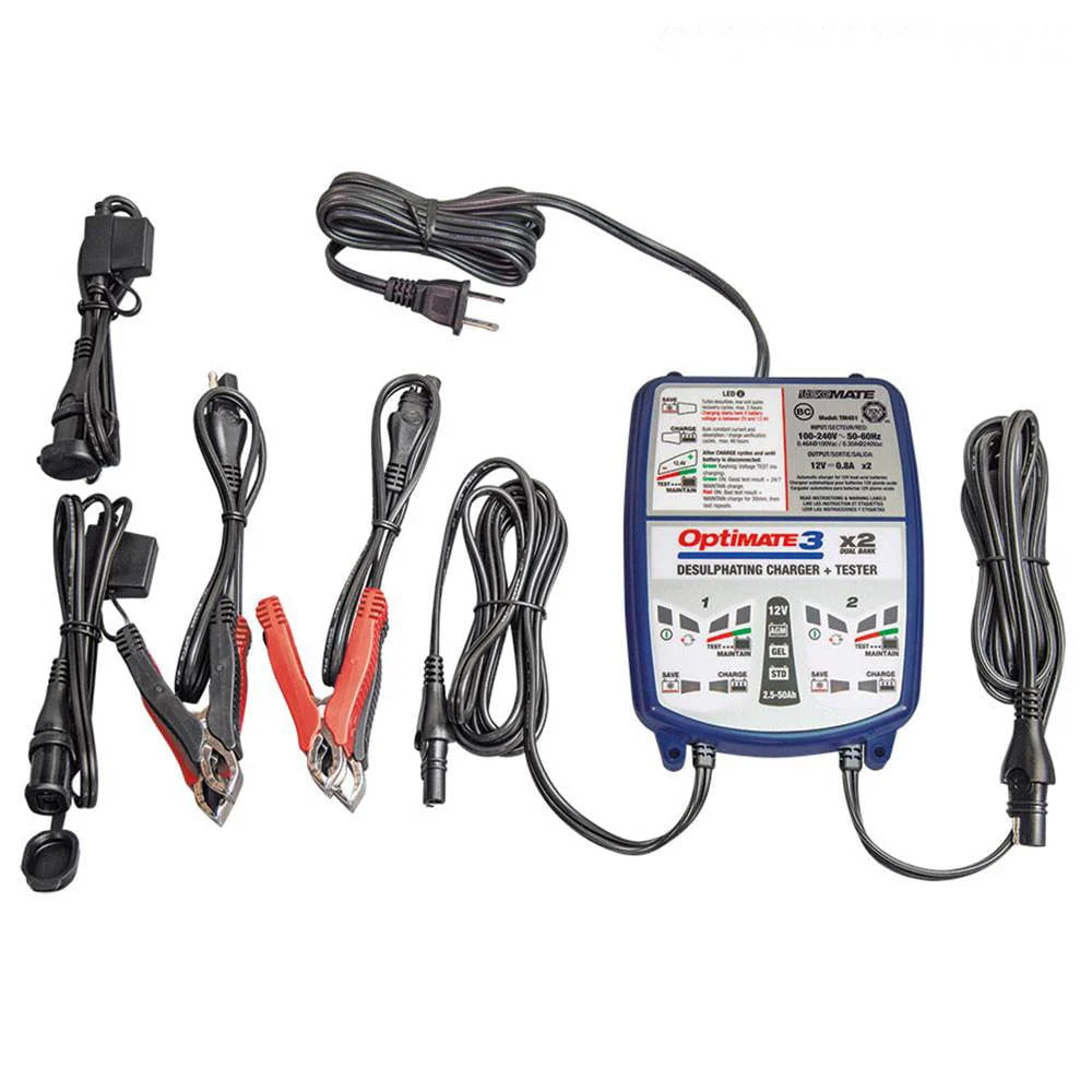TecMate CTEk Mus 4.3 Polar Year Round Battery Charger for 12V Lead Acid Battery