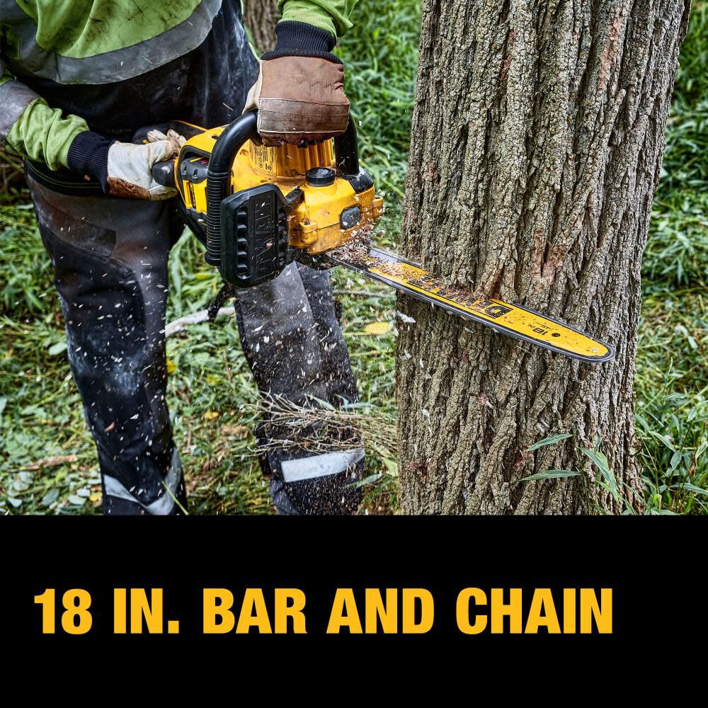 DW 60V MAX Chainsaw 18 Brushless Cordless Kit DCCS672X1 from DW