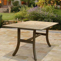 Renaissance Outdoor Hand-scraped Hardwood Rectangular Table
