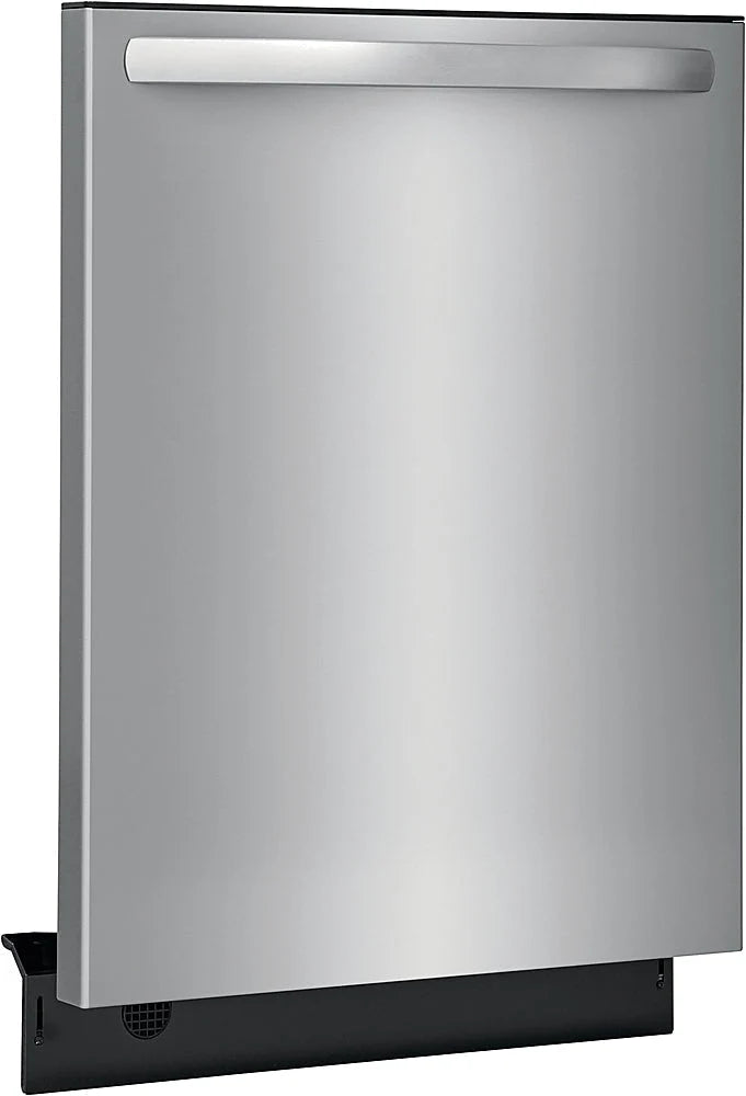 Frigidaire - 24 Top Control Built-In Dishwasher with Stainless Steel Tub, 3rd Rack, 49 dBA - Stainless steel