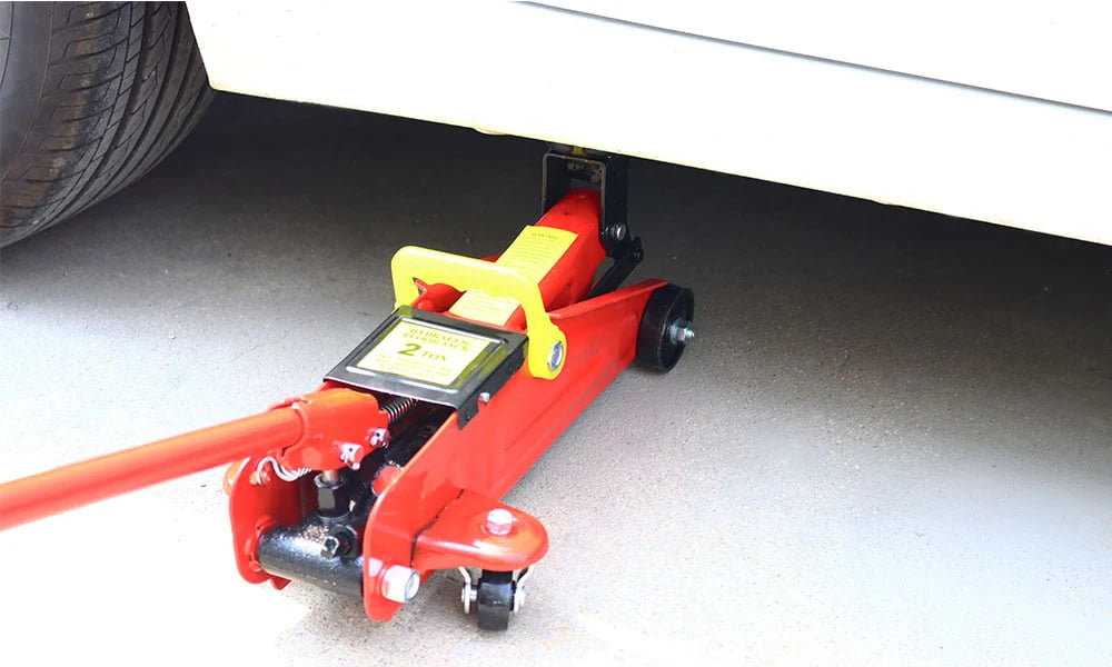 INTBUYING Hydraulic Floor Jack Car Auto Floor Jack Vehicle Lifting Maintenance Horizontal Car Floor Jack 4000 Lb