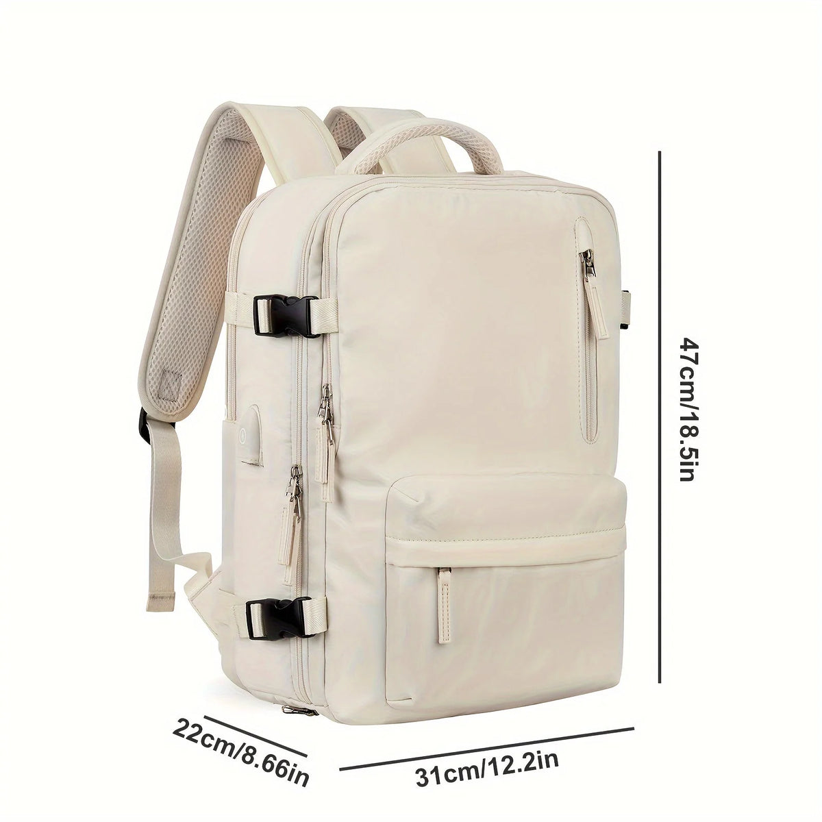 Multi-Pocket Travel Backpack