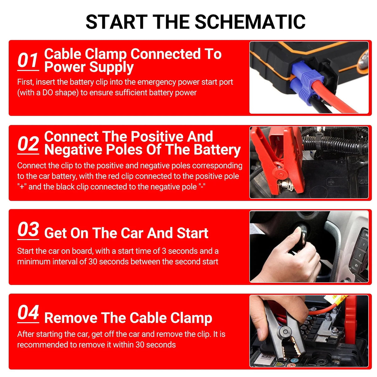 Lepmerk Emergency supply, SupplyAuto Portable Current 8000 Mah SupplyAuto Portable 12v Auto Car Jump 600a Supply Car JumpBank Portable Bank Portable 12v Dn18