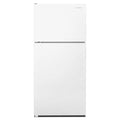 18 cu ft Top Freezer White Refrigerator