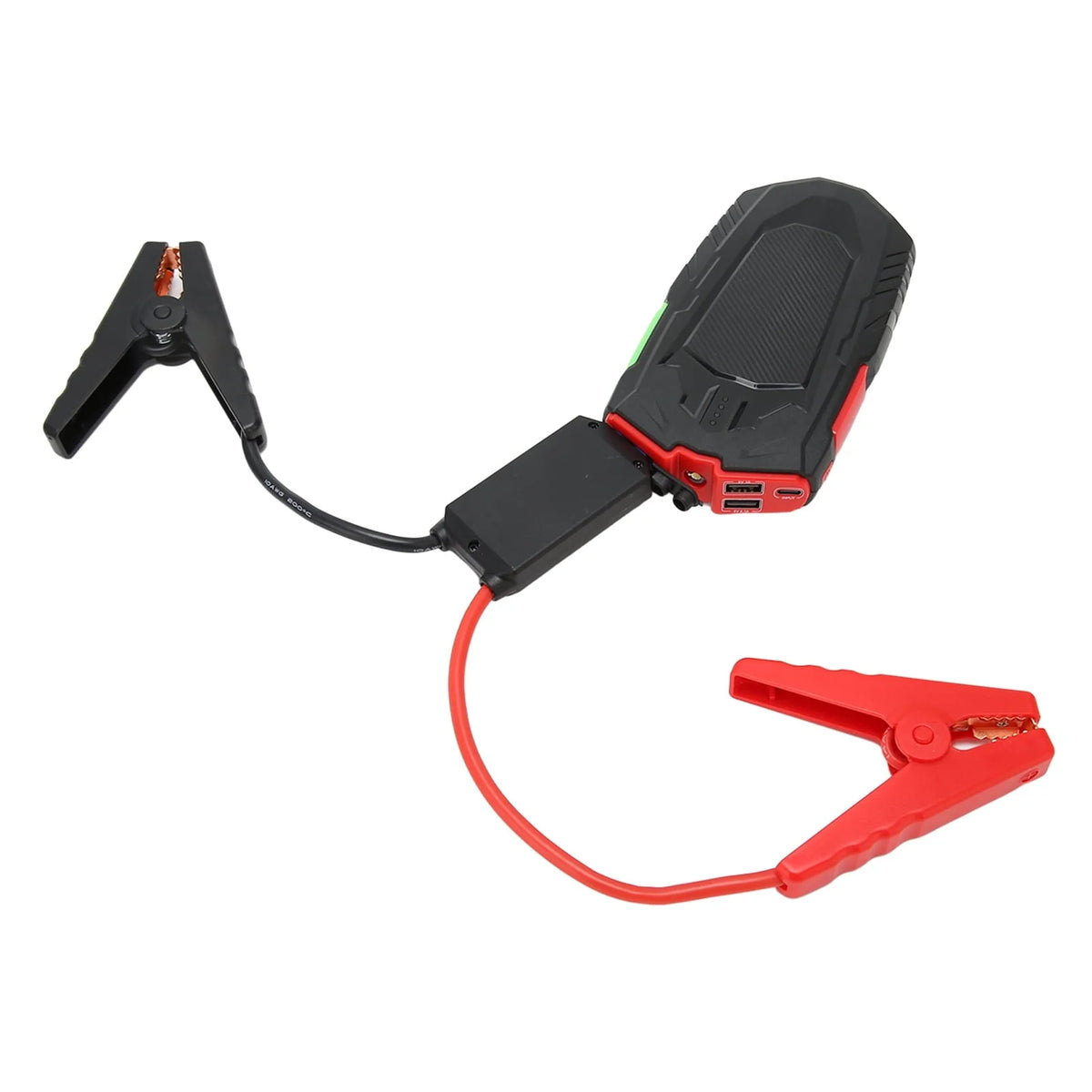 Jump Starter Box with Clip Portable Automotive Battery Booster for 5.0L Gasoline 2.5L Diesel Engine