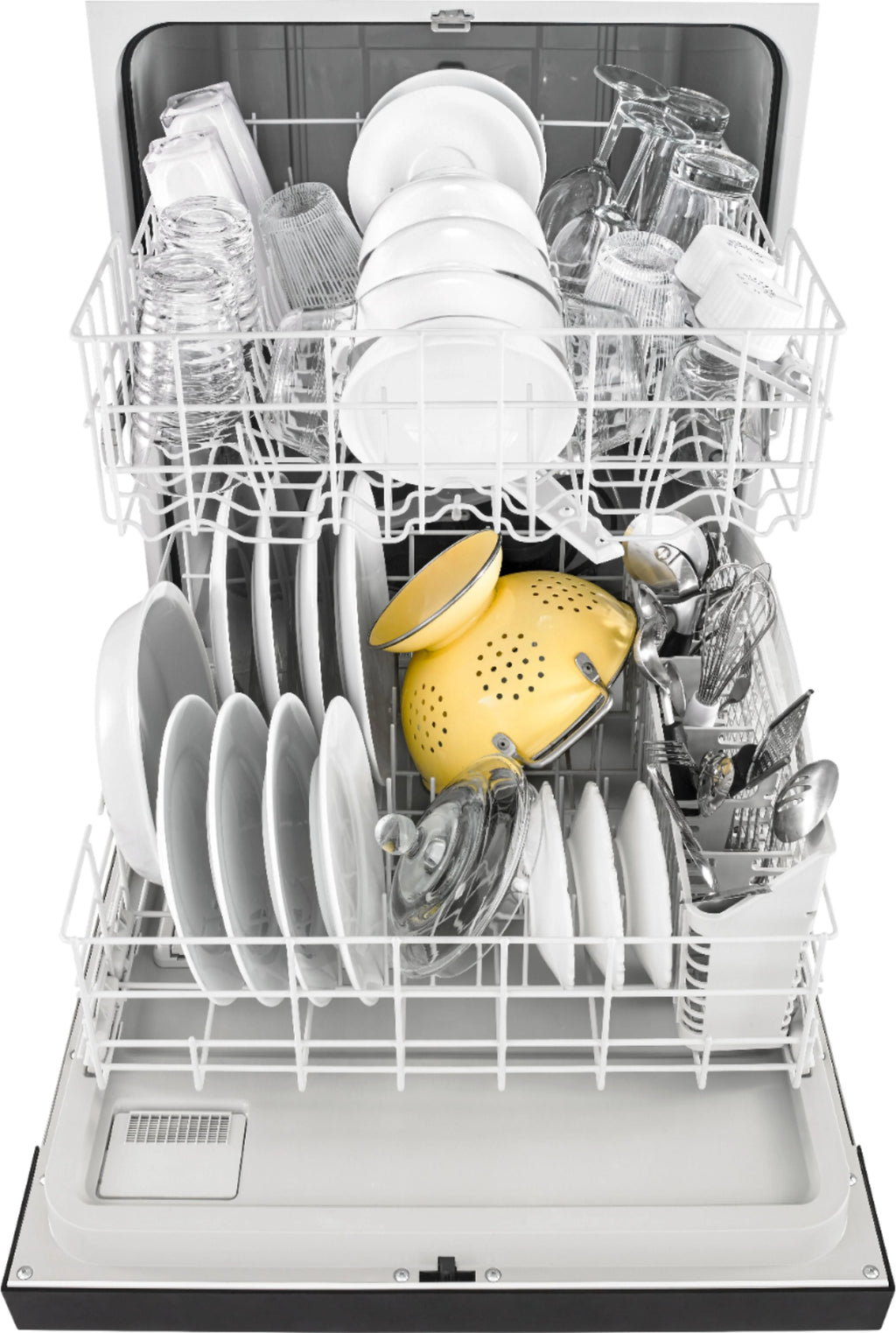 Whirlpool - 24 Built-In Dishwasher - Stainless steel