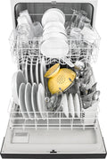 Whirlpool - 24 Built-In Dishwasher - Stainless steel
