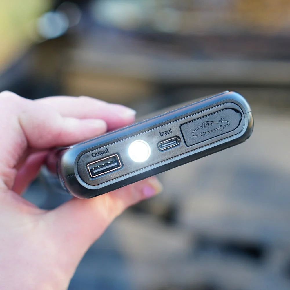 Limitless AutoBoost Portable Jump Starter, Power Bank & Flashlight - Black