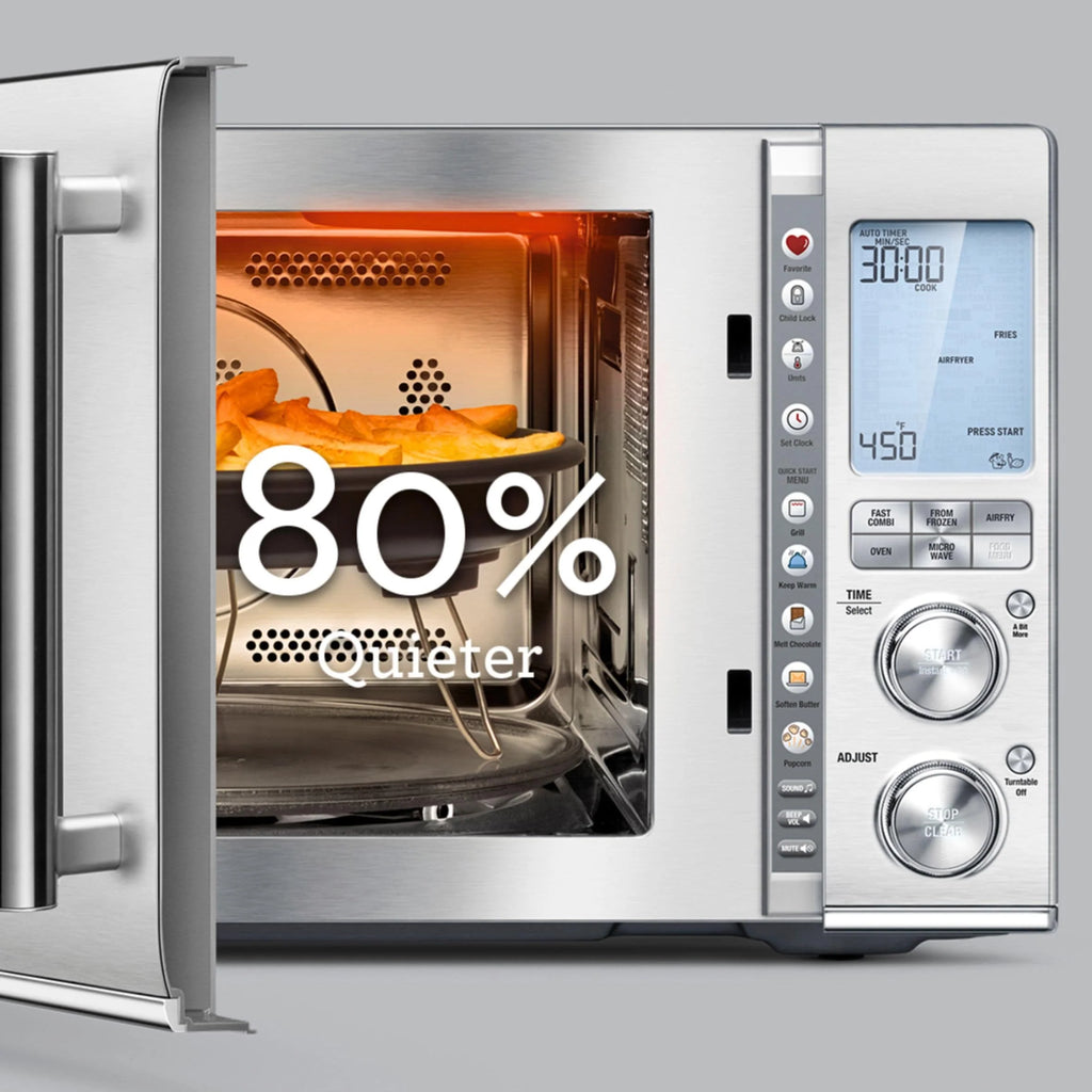 Breville - BMO650BSS1BUC1 - the Compact Wave™ Soft Close 0.9 Cu. Ft. Microwave