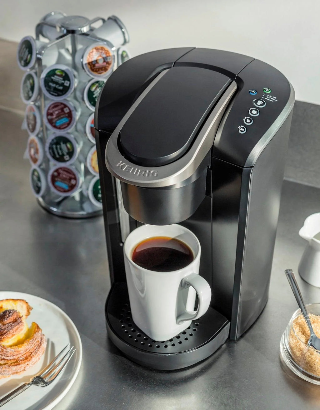 Keurig - K-Select Single-Serve K-Cup Pod Coffee Maker - Matte Black