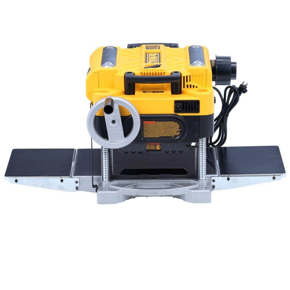 15 Amp Corded 13 in. Heavy-Duty 2-Speed Thickness Planer with (3) Knives, In Feed Table and Out Feed Table DW735X