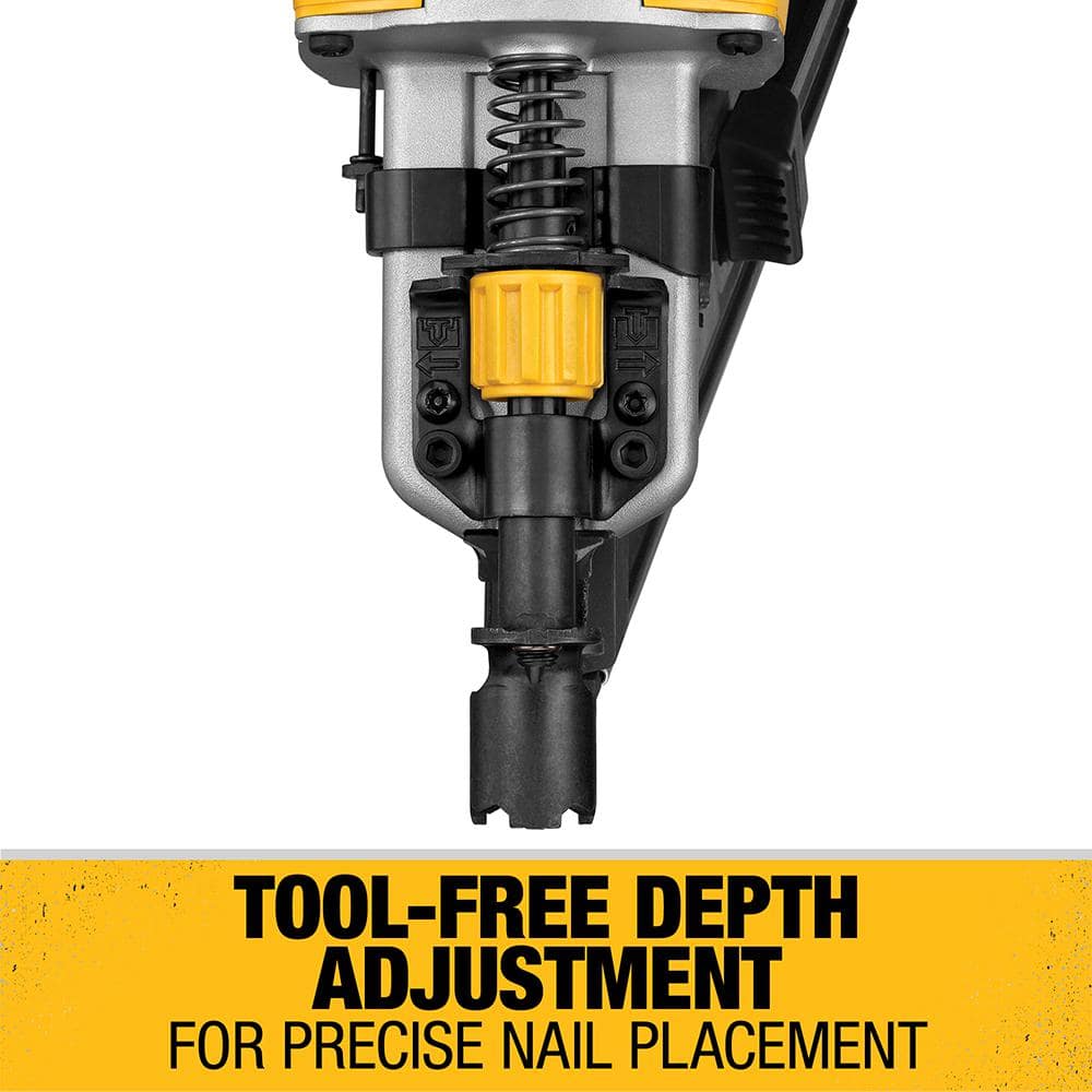 20V MAX XR Lithium-Ion Cordless Brushless 2-Speed 30�ć Paper Collated Framing Nailer (Tool Only) DCN692B