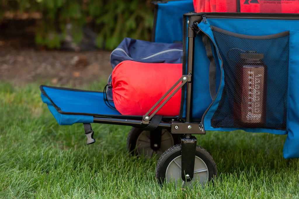 Ozark Trail Quad Folding Camp Wagon with Tailgate�� Blue