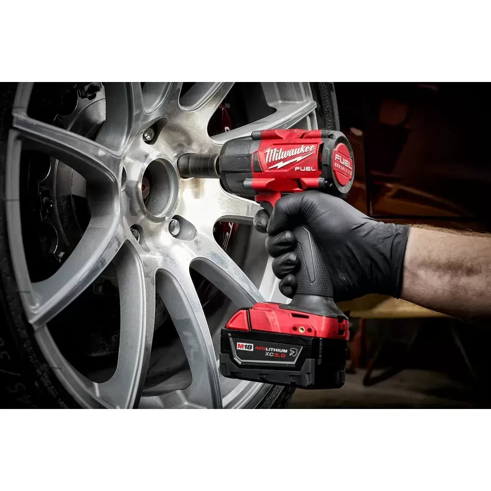 Milwaukee Pre-Sale 2962P-22R M18 FUEL 18V 1/2 Mid-Torque Impact Wrench w/ Pin Detent Kit