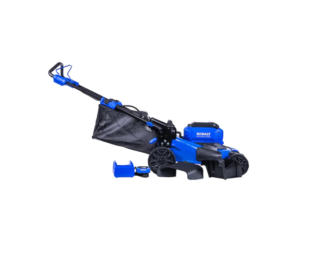 Kobalt KPM 1040A-03 Gen4 40-volt Brushless 20-in Cordless Electric Lawn Mower 6 Ah (Battery and Charger Included)