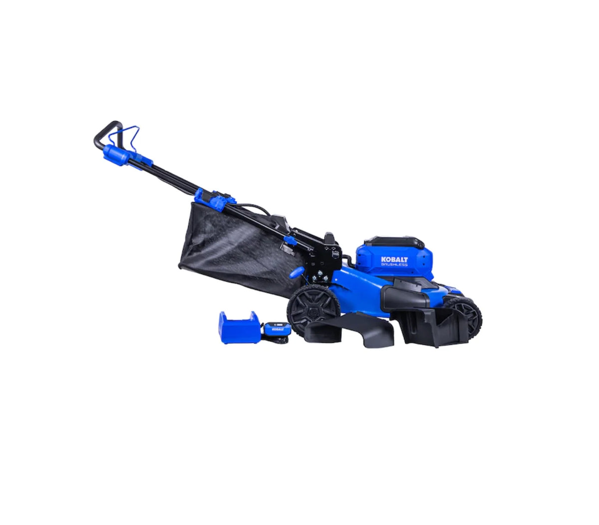 Kobalt KPM 1040A-03 Gen4 40-volt Brushless 20-in Cordless Electric Lawn Mower 6 Ah (Battery and Charger Included)