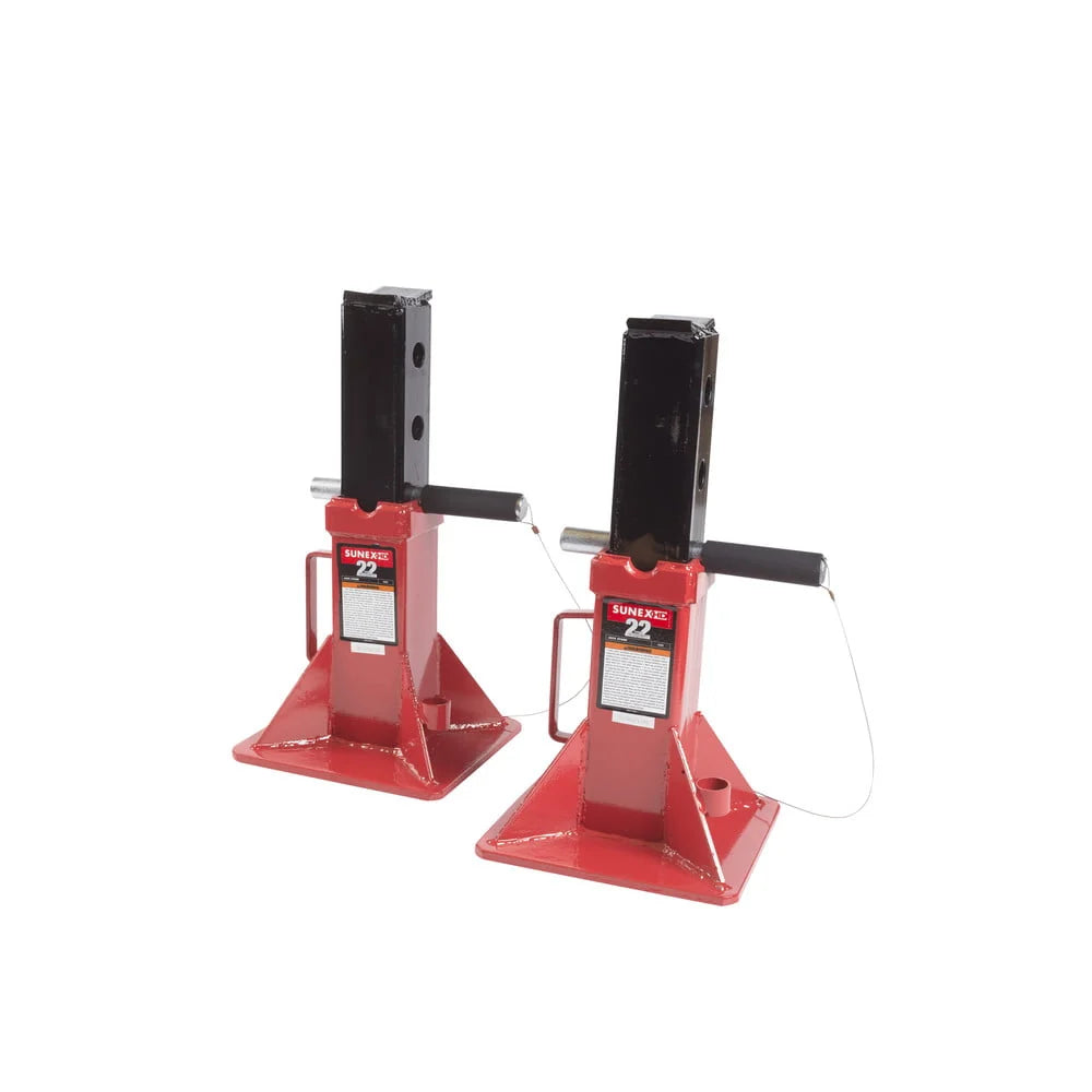 Sunex 1522 22 Ton Pin Type Jack Stands (Pair)
