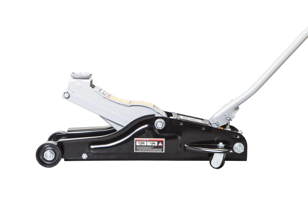 Black Jack 2.5 Ton Low Profile Floor Jack Black/Silver, T825010W