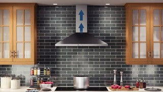 GE - 30 Convertible Range Hood - Black slate