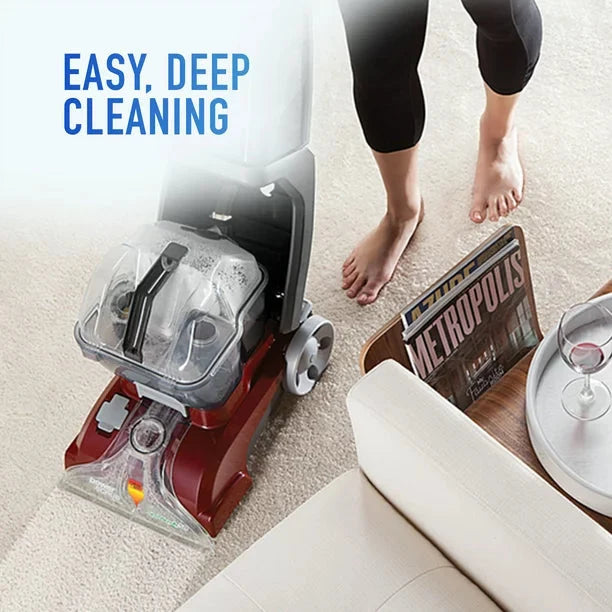 Hoover PowerScrub Carpet Cleaner With SpinScrub Technology， FH50135