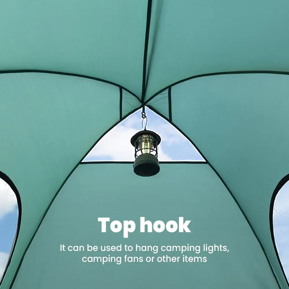 Oasser Pickup Truck Tent Truck Bed Tent for Camping Tent with Rainfly Waterproof PU2000mm 210D 5.5'-6' Double Layer for 2 Person Carrry Bag Storage Pocket Spare Fiberglass Pole Green