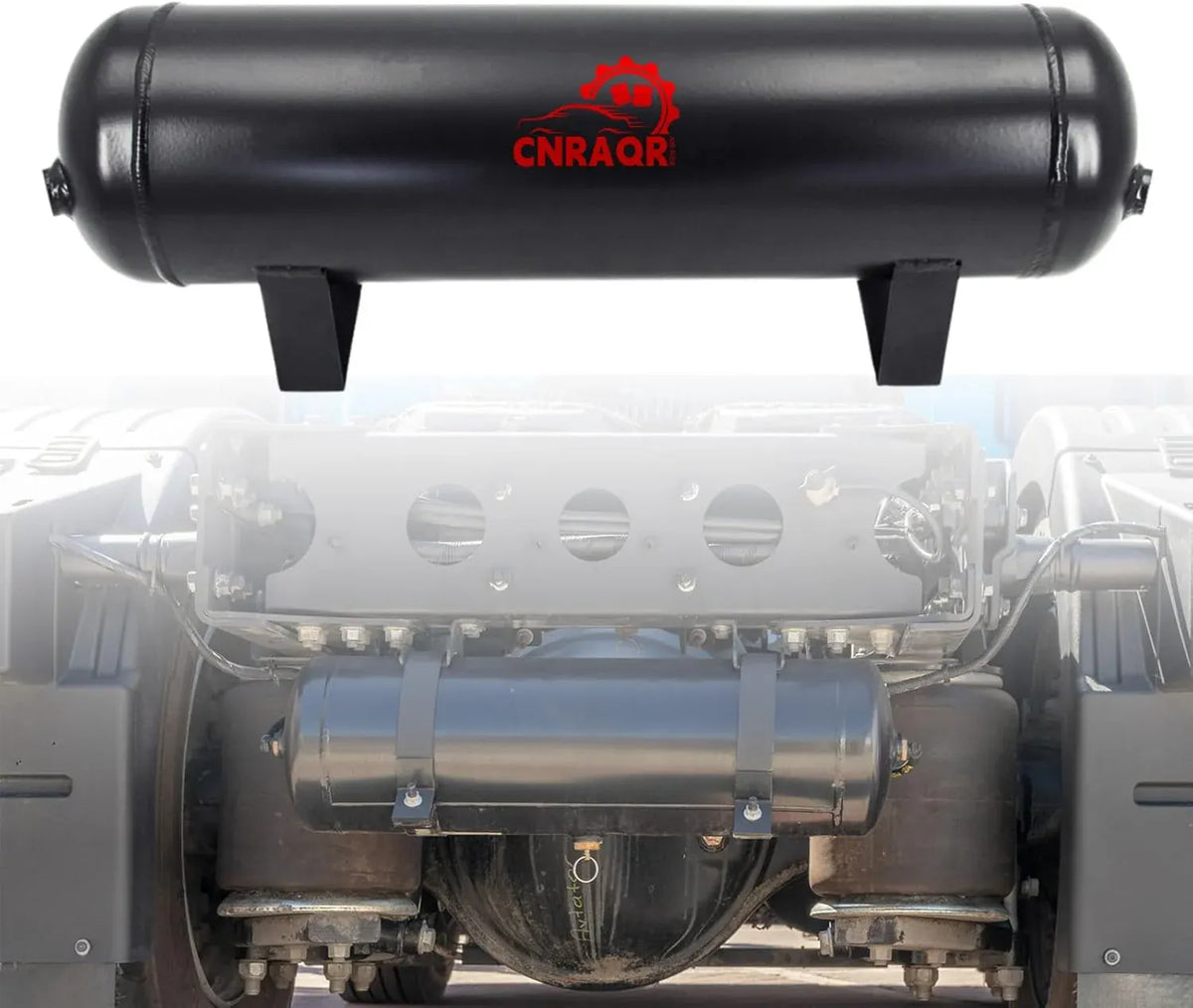 3 Gallon Air Tank with 200PSI Air Compressor for Suspension/Air Ride/Bag/Car Train Truck Horn Aluminum 12 Liter Compressed air Storage Tank Onboard System Air Suspension Compressor Kit