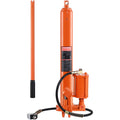 BENTISM Hydraulic Long Ram Jack, 8 Ton Engine Hoist Cylinder with Air Pump and Single Piston Pump, Hydraulic Ram Cylinder Clevis Base for Engine Lift Hoists, Garage/Shop Cranes, Mechanical, Farm