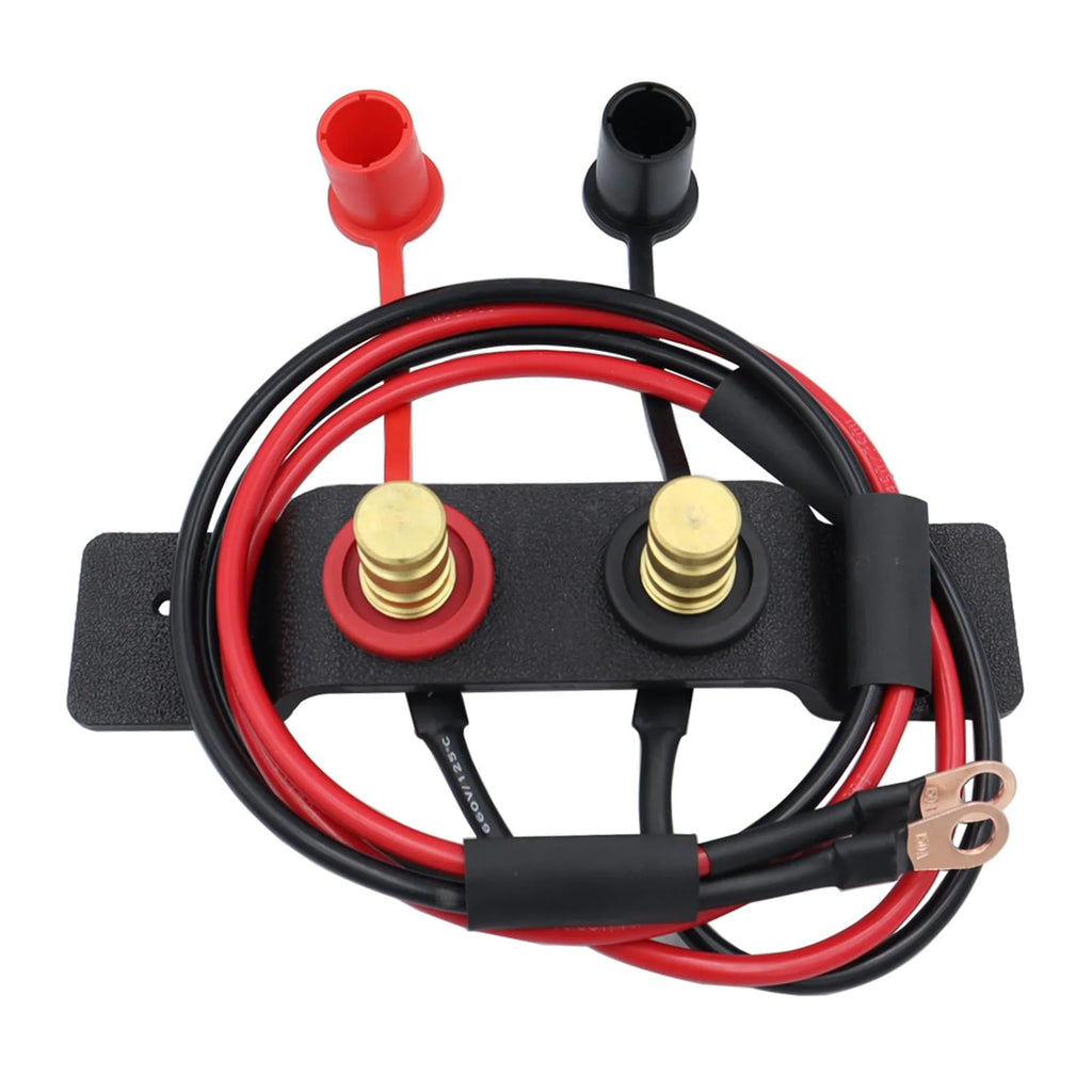 Battery Jump Post Starter Charging Cables Fit for x3 2 or 4 Seat Engines Travel Trailers Racing Cars
