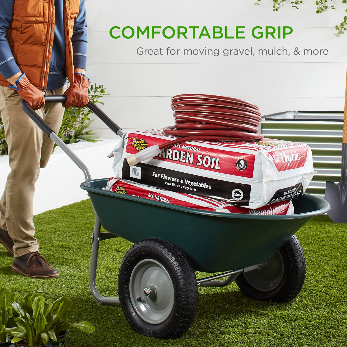 Best Choice Products Wheelbarrow Garden