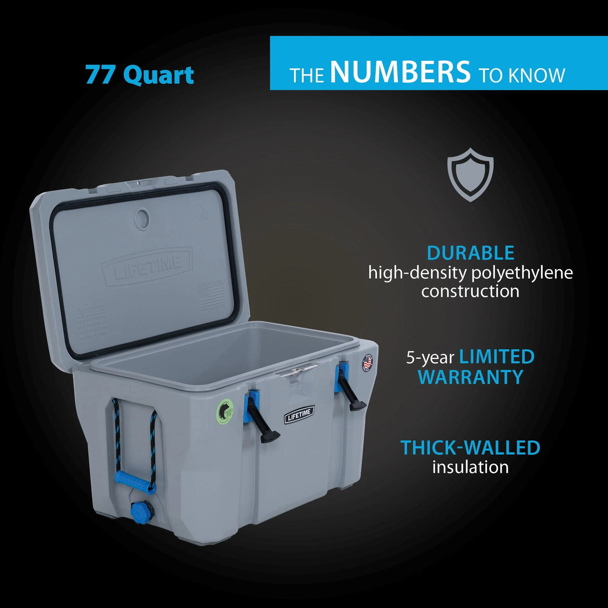 Lifetime 77 Quart High Performance Cooler (90903)💝 Last Day For Clearance