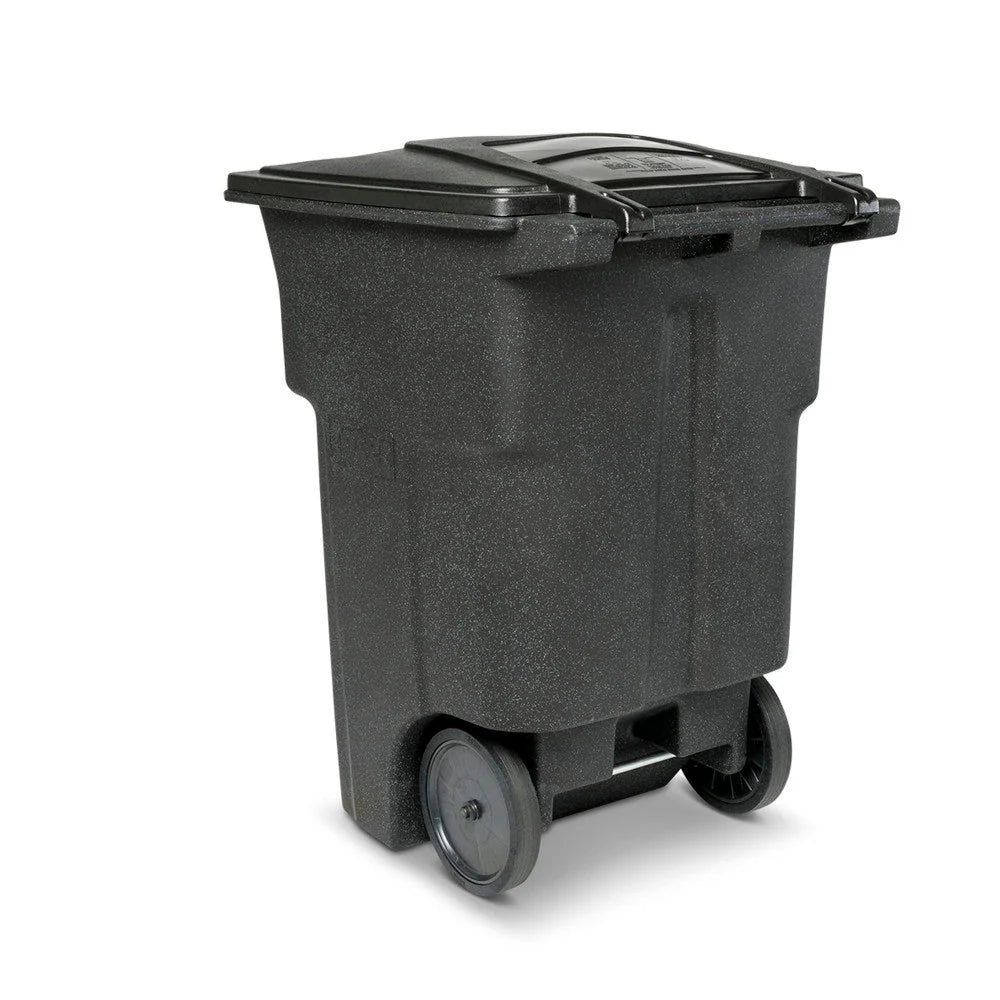 Toter 96 Gallon Trash Can with Smooth Wheels and Lid ;💝 Last Day For Clearance