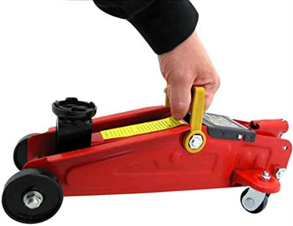 2 Ton Floor Jack Shop Jack Portable Car Jack Folding Hydraulic Floor Jack (Carry Case Included)
