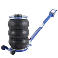 BENTISM Air Jack, 5 Ton/11000 lbs Triple Bag Air Jack, Airbag Jack with Six Steel Pipes, Lift up to 17.7, 3-5 s Fast Lifting Pneumatic Jack, with Adjustable Long Handles for Cars, Garages, Repair