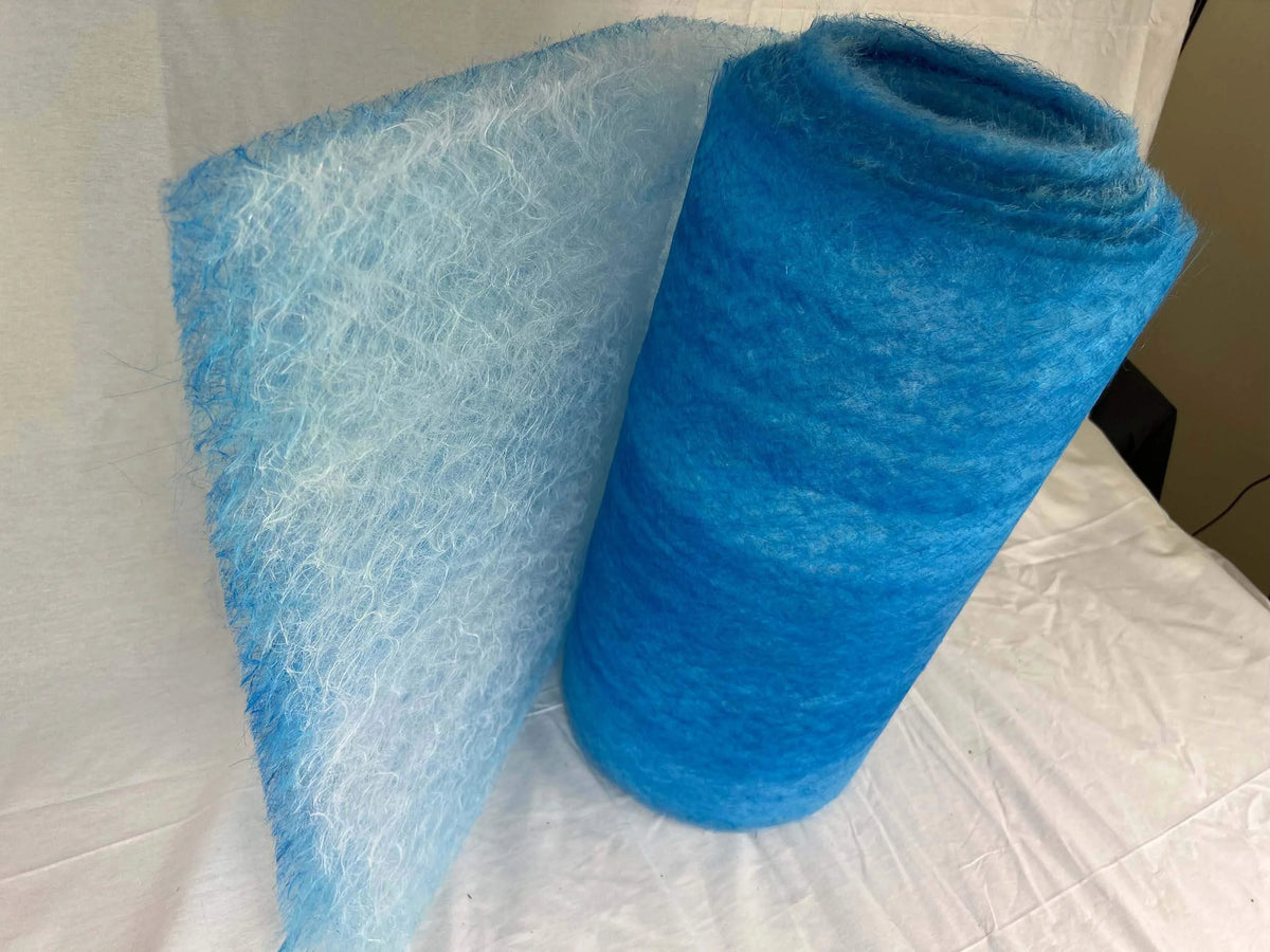 wioboy Paint Booth Exhaust Filter Roll, 60x 100 ft, Spray Booth Filter, Fiberglass Paint Arrestor(18 Gram)