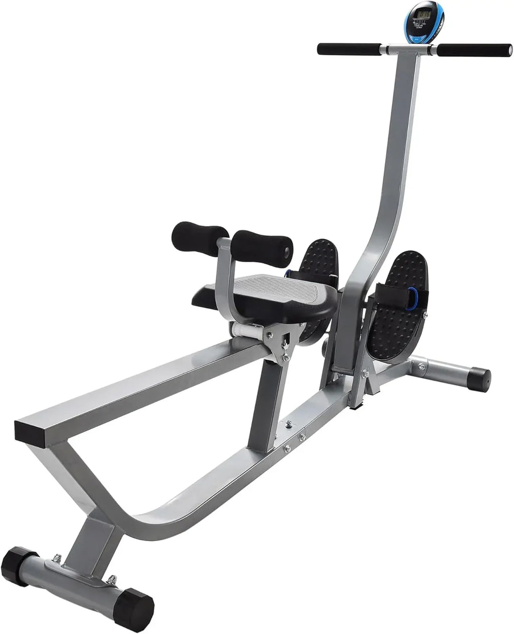 Stamina Hydraulic Rower Machine with Smart Workout App - Rowing Machine with Adjustable Resistance for Home Gym Fitness