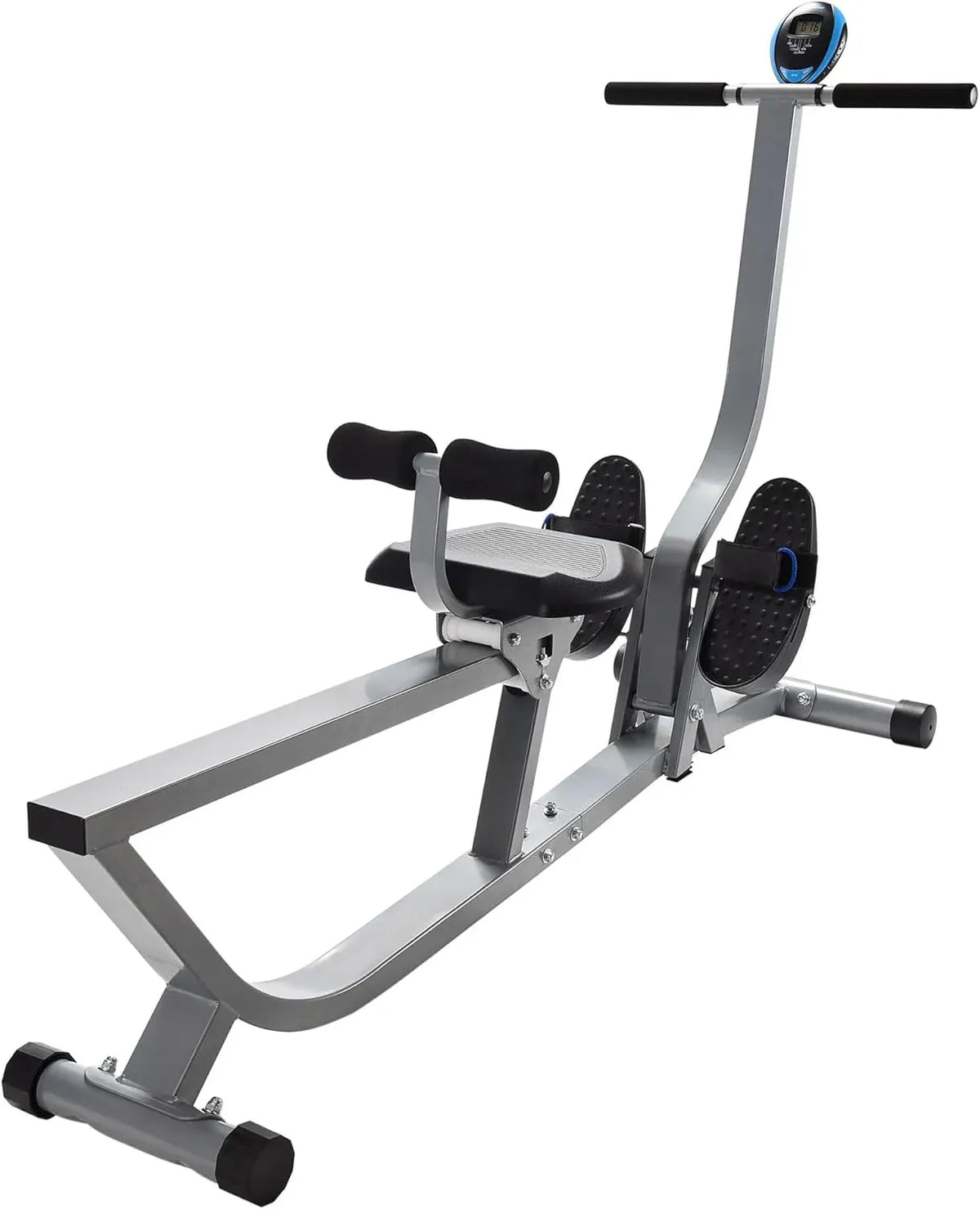 Stamina Hydraulic Rower Machine with Smart Workout App - Rowing Machine with Adjustable Resistance for Home Gym Fitness