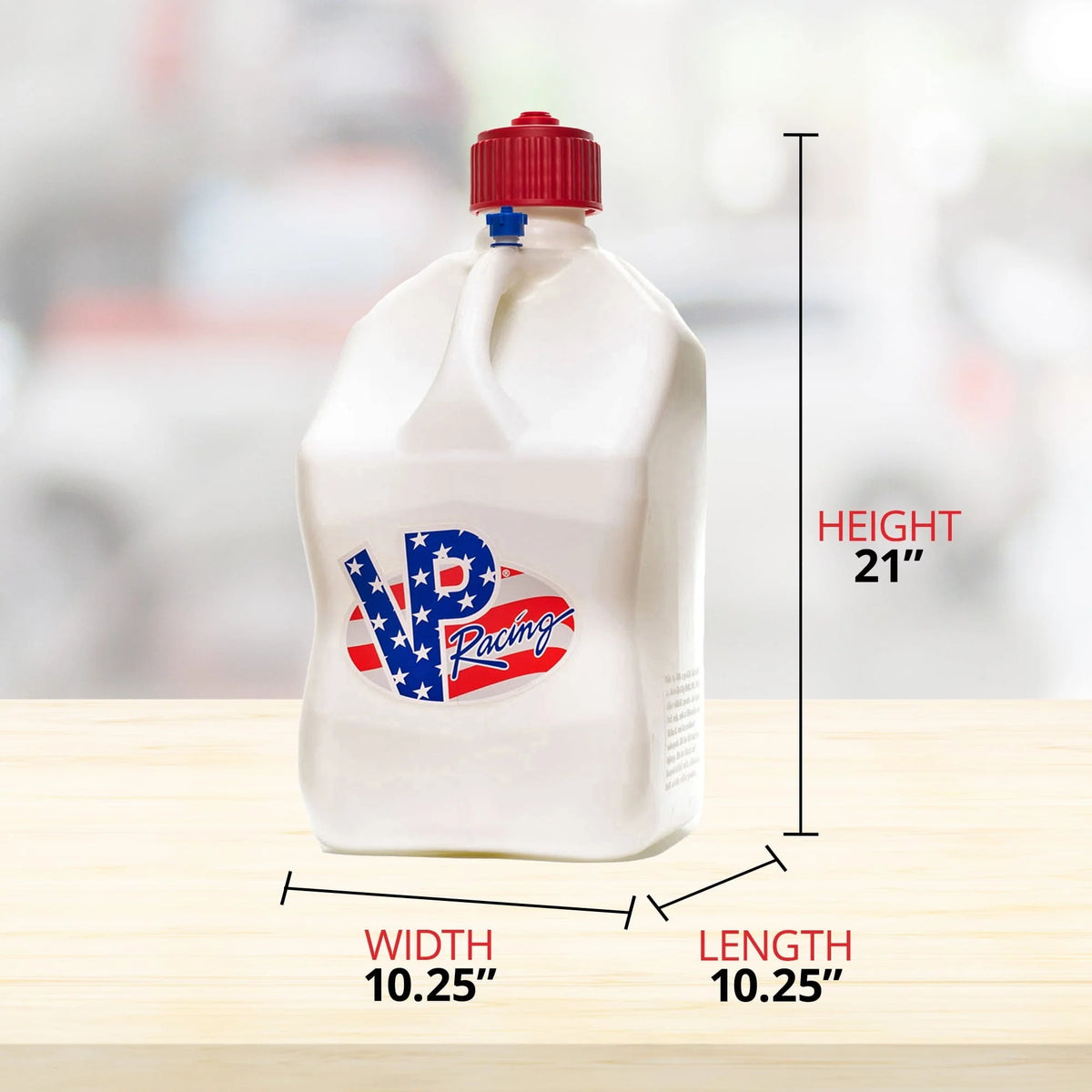 VP Racing 5.5 Gal Motorsport Racing Utility Jug, Patriotic (2 Pack)