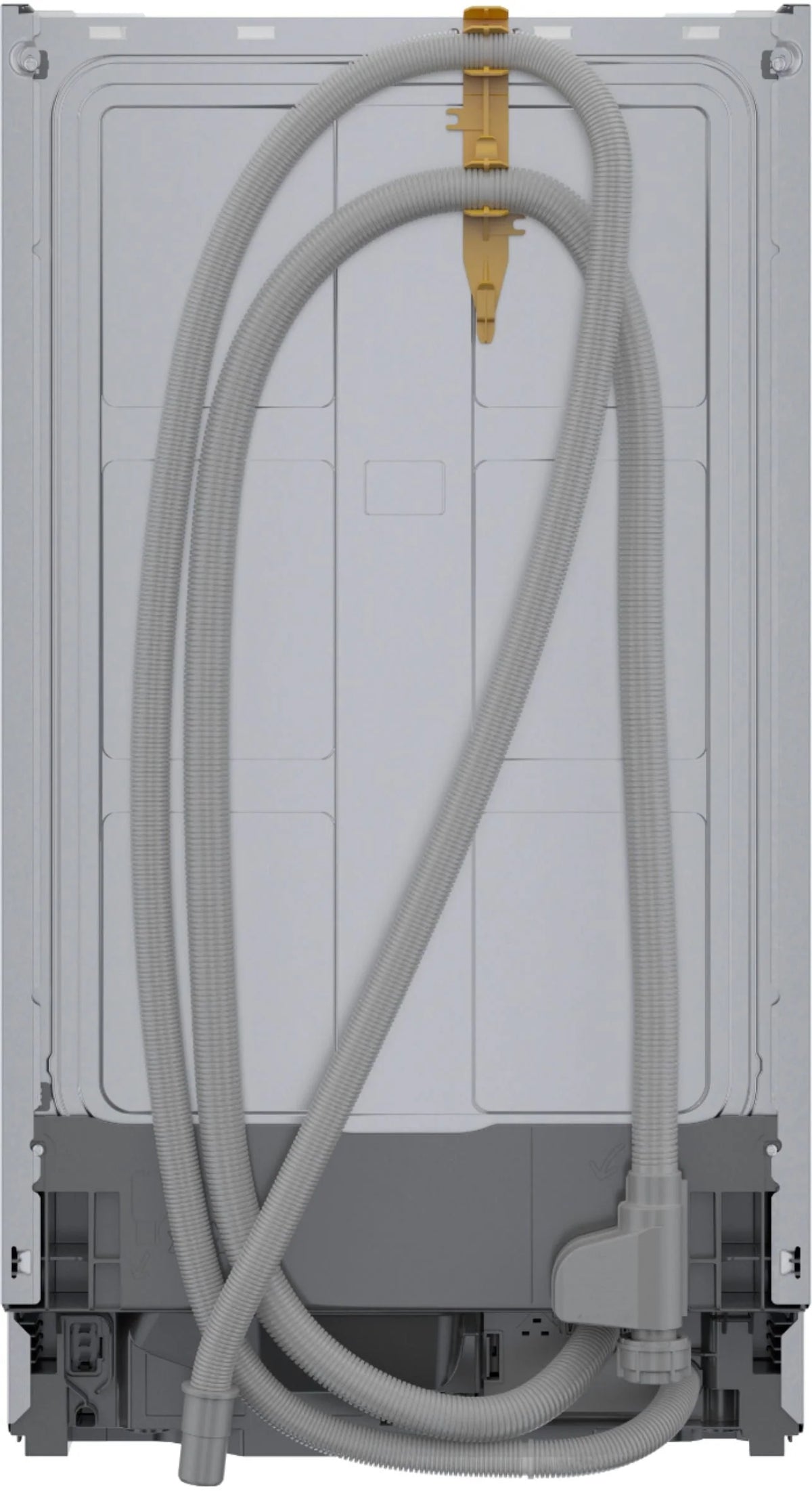 Bosch - 800 Series 18 Front Control Smart Built-In Stainless Steel Tub Dishwasher with 3rd Rack, 44 dBA - Stainless steel
