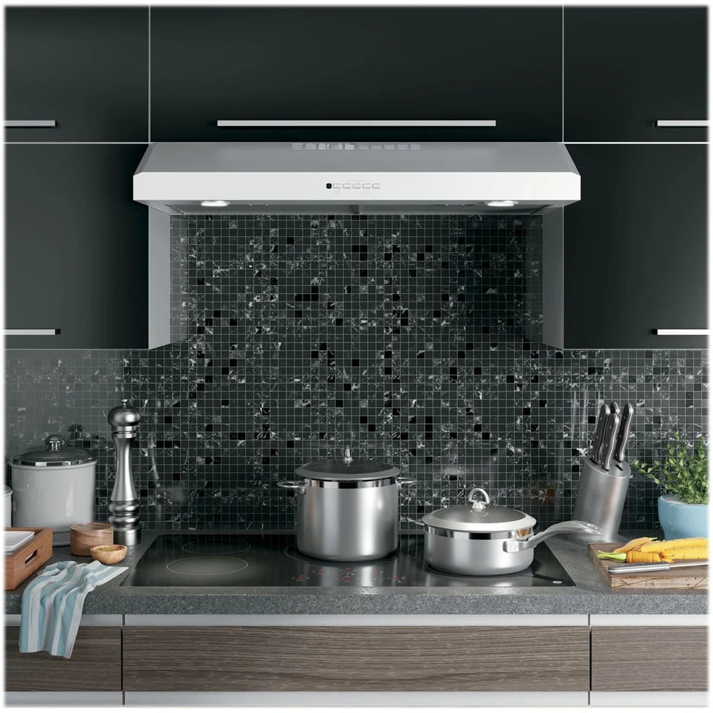 GE - 36 Convertible Range Hood - Stainless steel