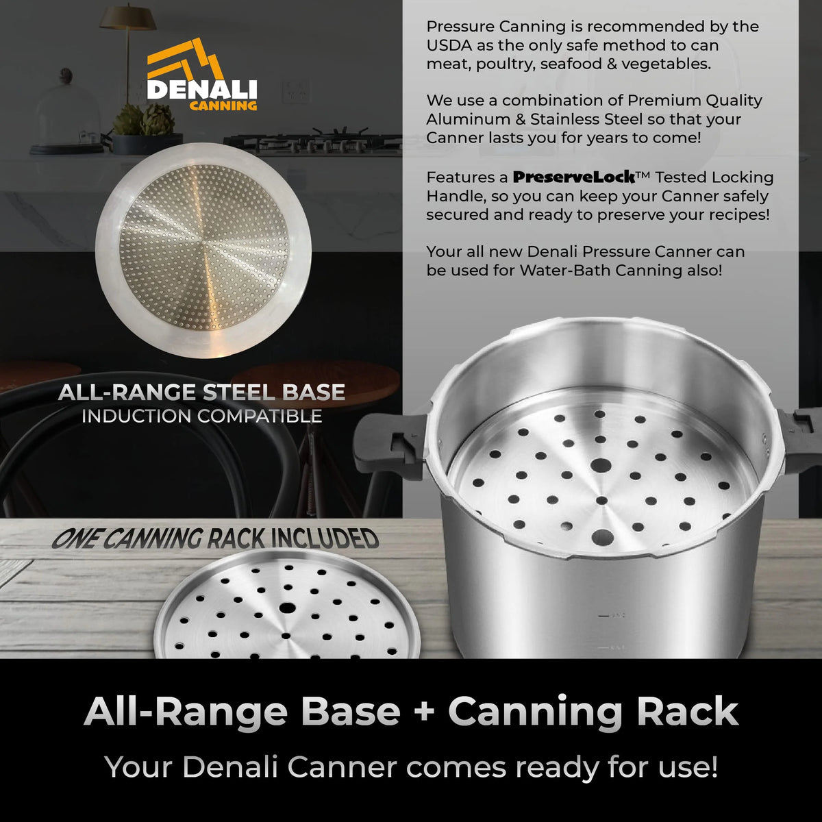 Denali Canning Induction Compatible Regulator