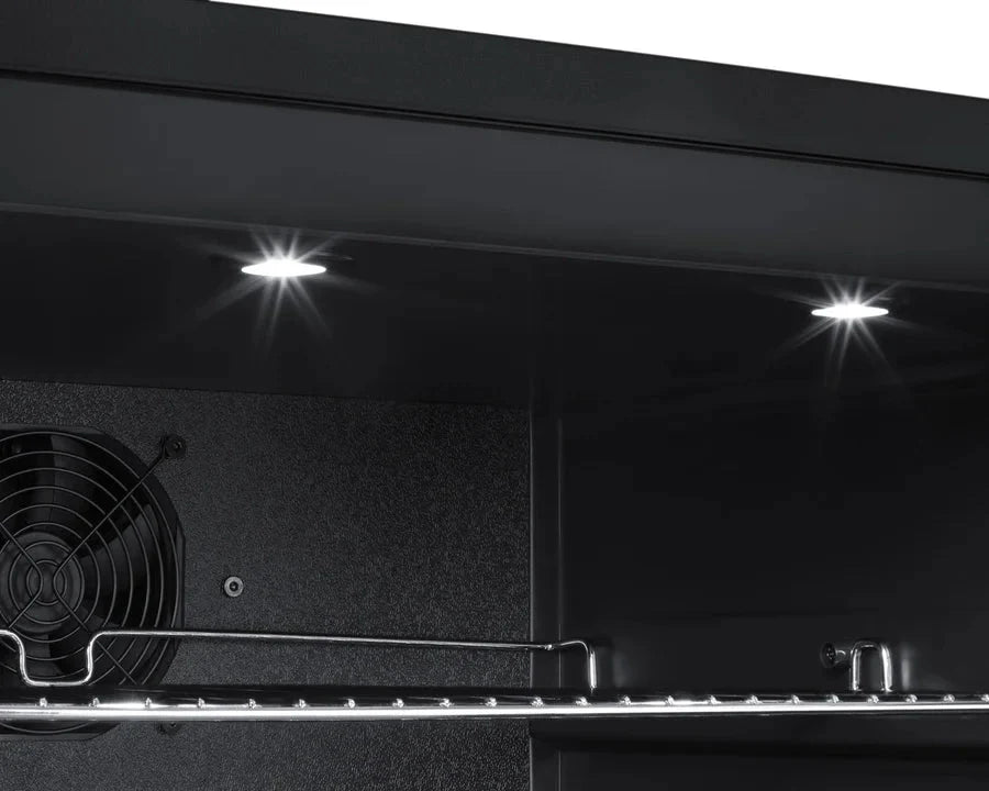 24 Wide Built-In All-Freezer, ADA Compliant, Stainless Steel/Black
