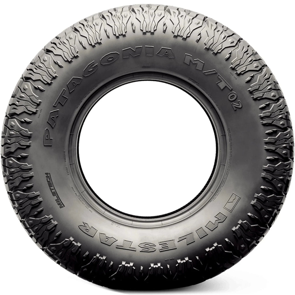 Milestar Patagonia M/T-02 Mud Terrain LT37X12.50R17 124Q D Light Truck Tire