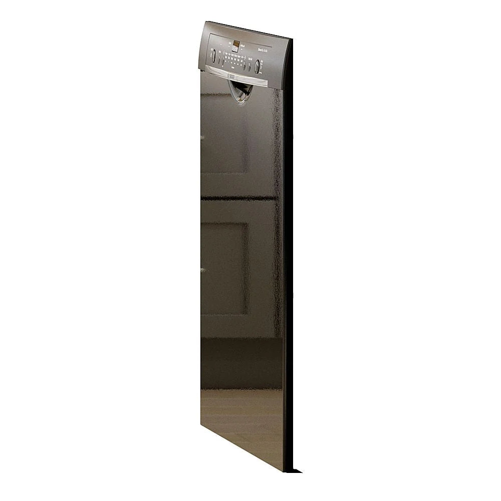 Bosch - 100 Series 24 Front Control Tall Tub Built-In Dishwasher with Stainless-Steel Tub - Black