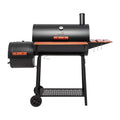 Royal Gourmet CC1830W 30 Barrel Charcoal Grill with Offset Smoker