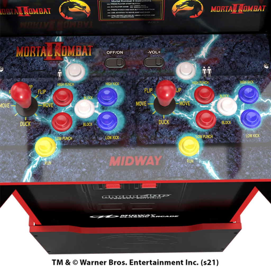 Arcade1Up Legacy Mortal Kombat 12 in 1 Arcade Video Game Cabinet Machine (Used)