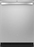 GE - Top Control Built-In Dishwasher with Stainless Steel Tub, Dry Boost, 48dBA - Stainless steel