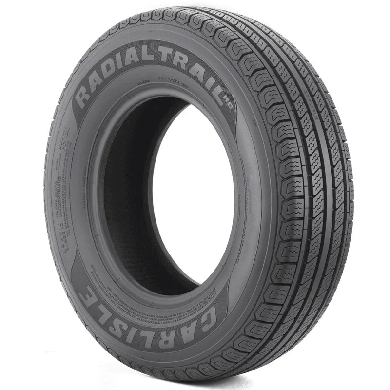 Carlisle Radial Trail HD Trailer Tire - ST185/80R13 LRD 8PLY Rated