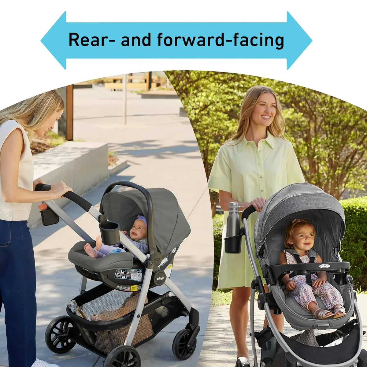 Modes Pramette Travel System | Stroller & Car Seat Combo | 3-In-1 Stroller Modes
